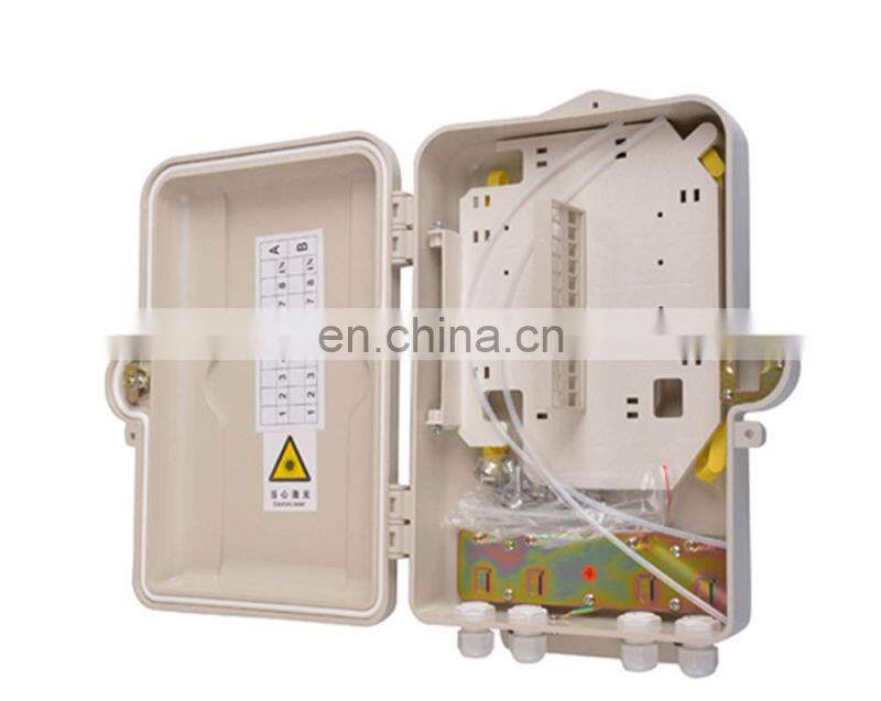MT-1411 PLC type 16 core box 16 fibers fiber optic nap box fiber optic cable joint box