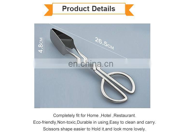Best Selling Stainless Steel Kitchen Tongs Metal Cooking Tongs