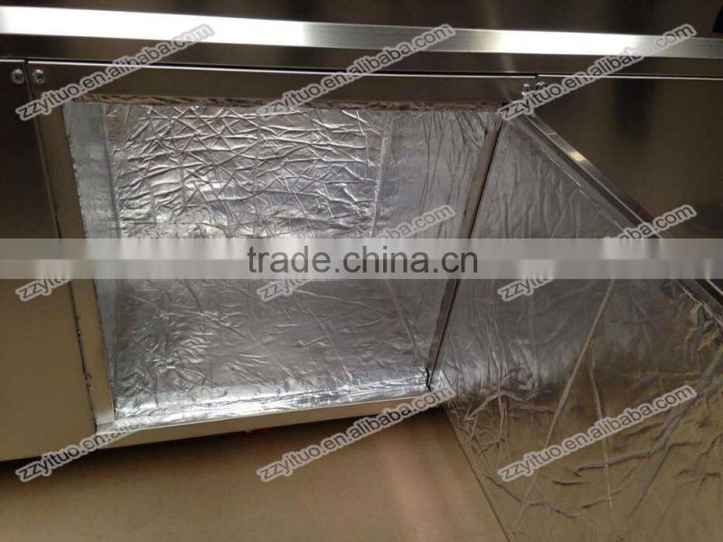 New Design Popular Double Plat pans Ice Cream Cold Plate Machine