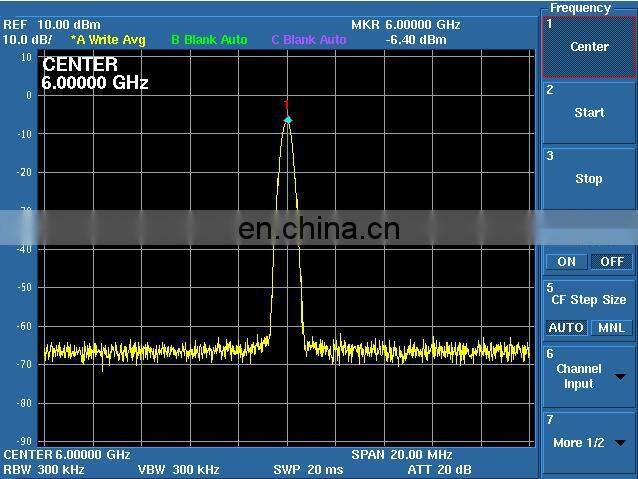 ADF5355 Colour Touch Screen Module VCO Microwave Frequency Synthesizer PLL