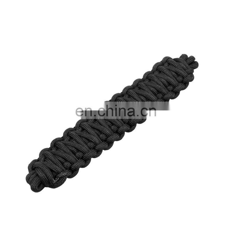 2PCS Black Paracord Door Limiting Straps Limiter Restrictor For Jeep Wrangler CJ YJ TJ JK