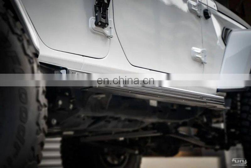 Furyengraver side step bar with light for Jeep wrangler JL Running boards Nerf bars for Jeep from Maiker