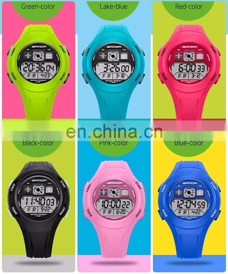 SANDA 331 Children Sport Digital Fashion Watch Casual Watches