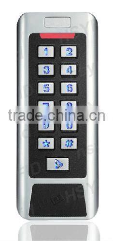 IP68 Waterproof 125khz ID smart card 2 relays control 2 doors RFID Reader with keypad