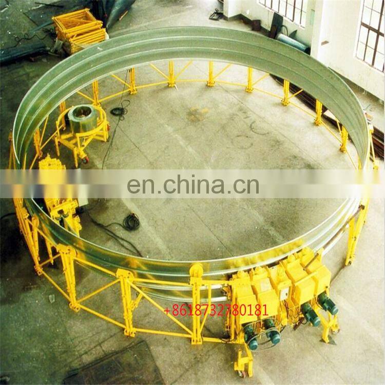 New Type Farm Wheat Grain Storage Steel Spiral Silo Machine For Sale