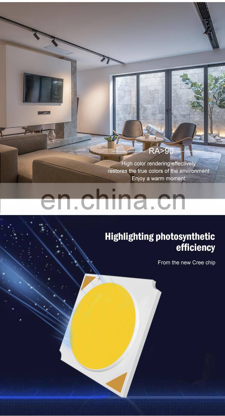High Quality Aluminum Magnetic Rail Installation Modern Living Room 4 Watt COB Led Track Light
