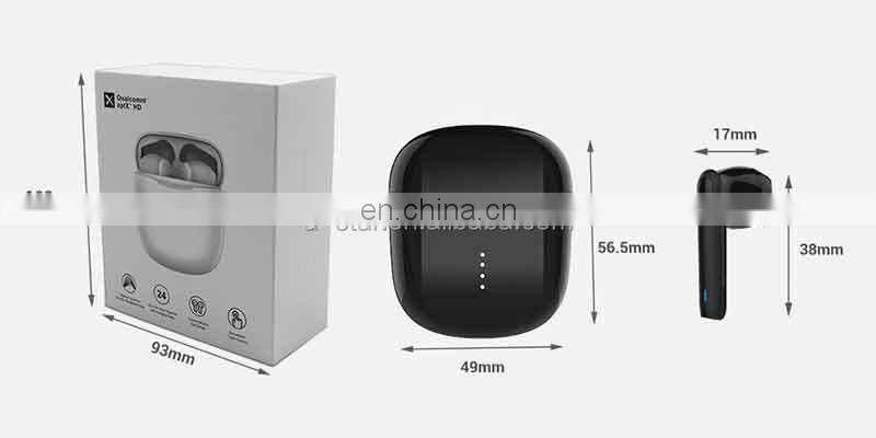 2020 new noise cancelling BE69 in ear earbuds stereo hifi qcc 3020 Tws earphone headphones wireless