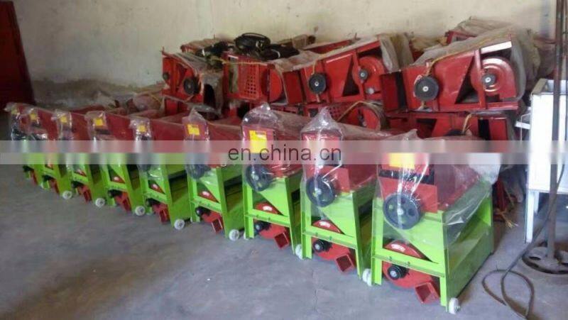 Small electrical farm Corn sheller and thresher combined shelling threshing machine