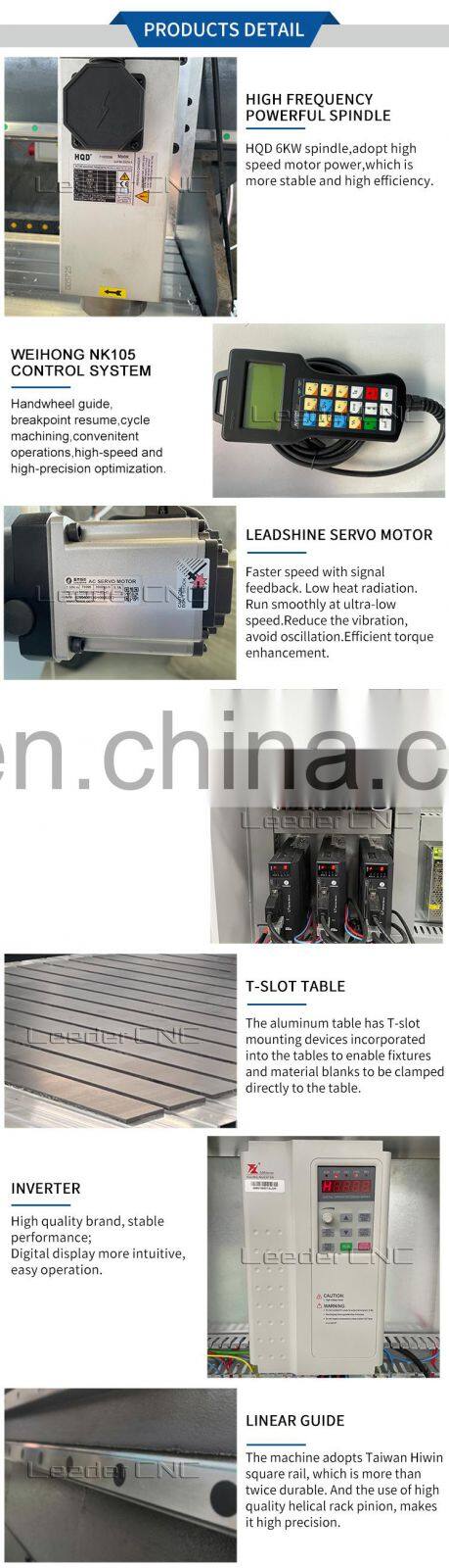 Jinan double head cnc router woodworking cnc machine cnc router made in china