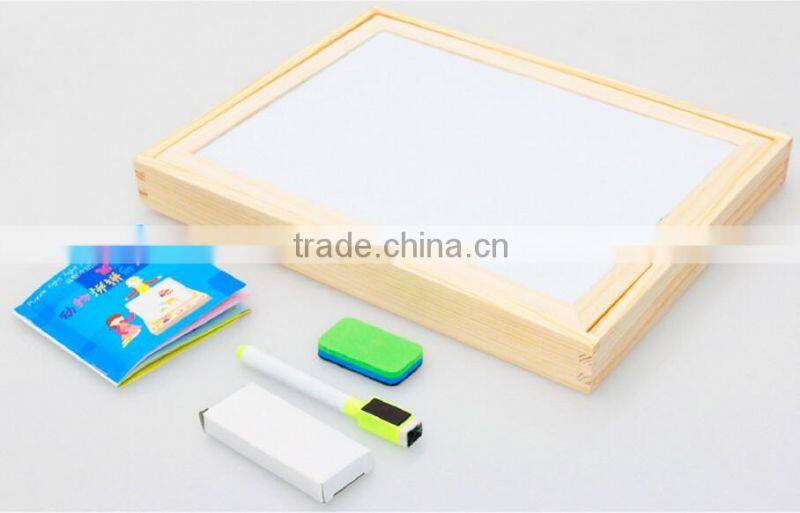 blackboard whiteboard educational game wood baby child toy kids wood easel table top easels wholesale small easels easel parts