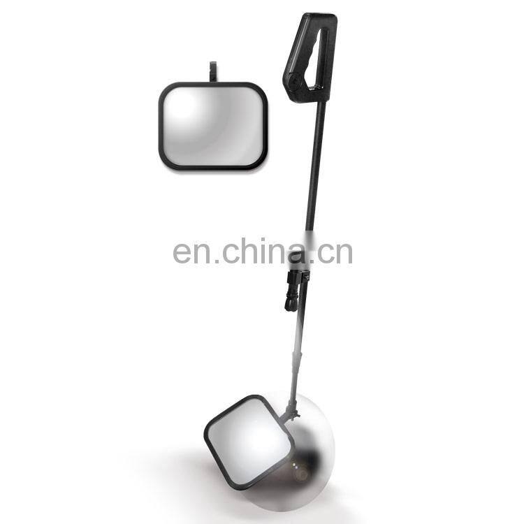 Allosun ES043 Security Inspection Mirror Car Bottom Inspection Mirror With Torch Light Under Vehicle Search Mirror