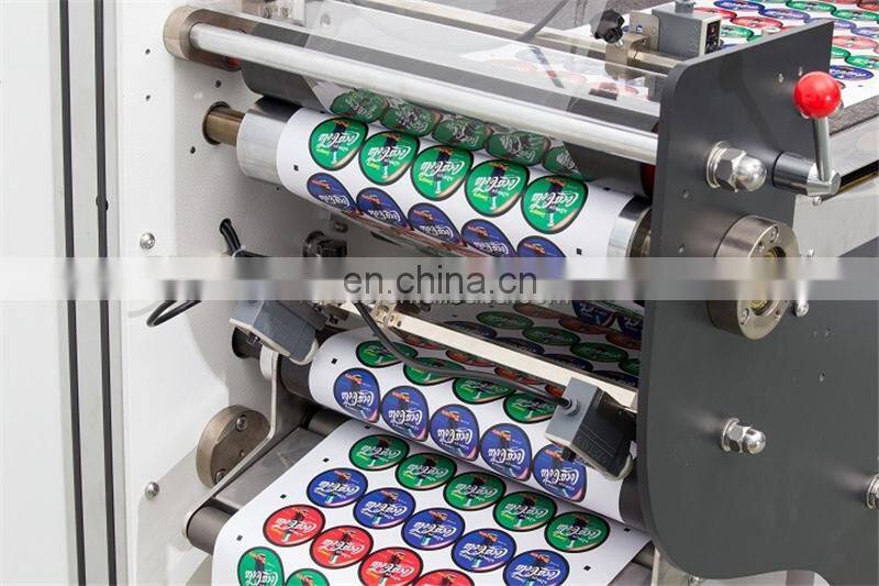 UD320 Automatic medicine Hangtag hang tag label Digital Die Cutting Machine, PAPER PP PE FILM roll sticker rotary die cutter
