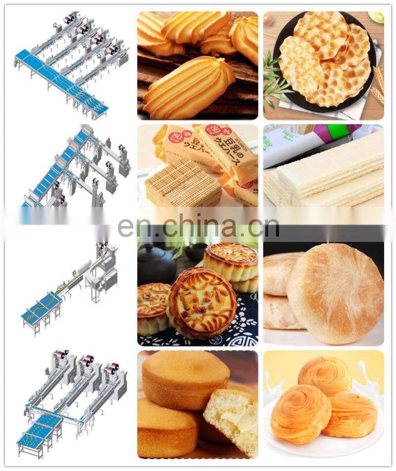 Automatic Flow pillow biscuit cookies protein bar cake bread chocolate bar multi-function packaging machines