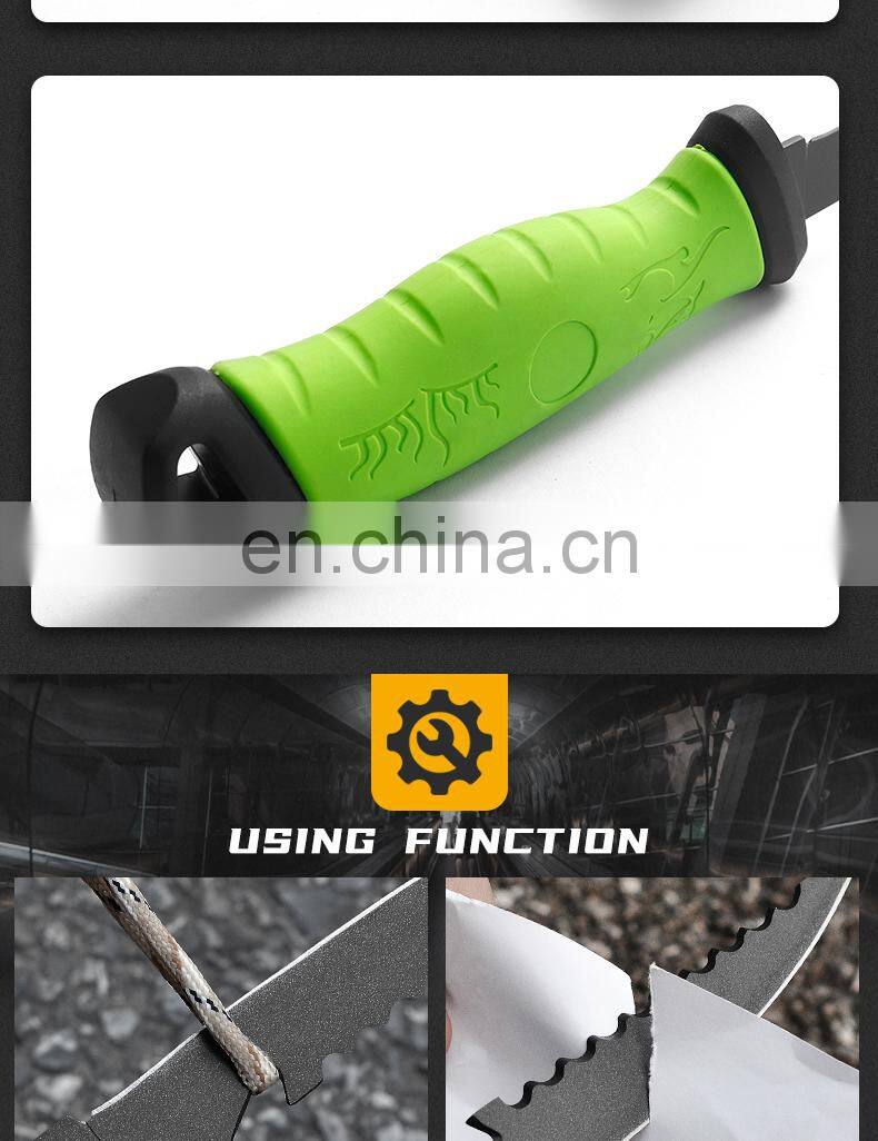 High Quality Outdoor Sports Equipment Knives For Fishing Willet Knife Fishing TPR&ABS Handle Black