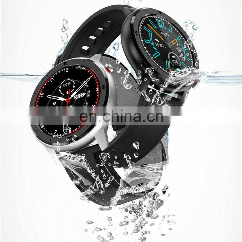 IP68 Waterproof Smart Watch DT78 With Call Reminder Heart Rate Monitor Smart Watch With Leather Strap