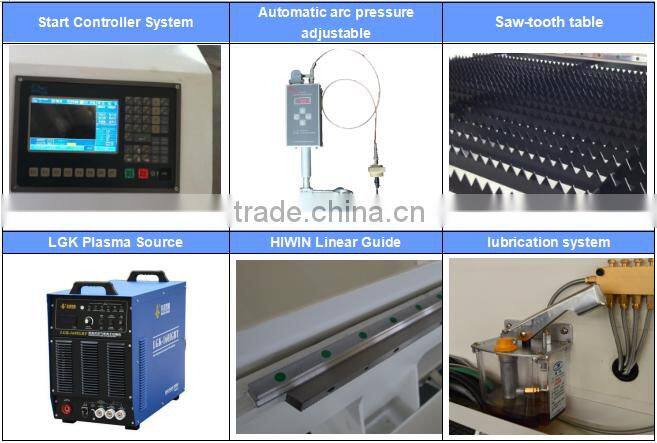 High speed metal sheet cutting machine, cnc plasma cutter price for carbon steel aluminum