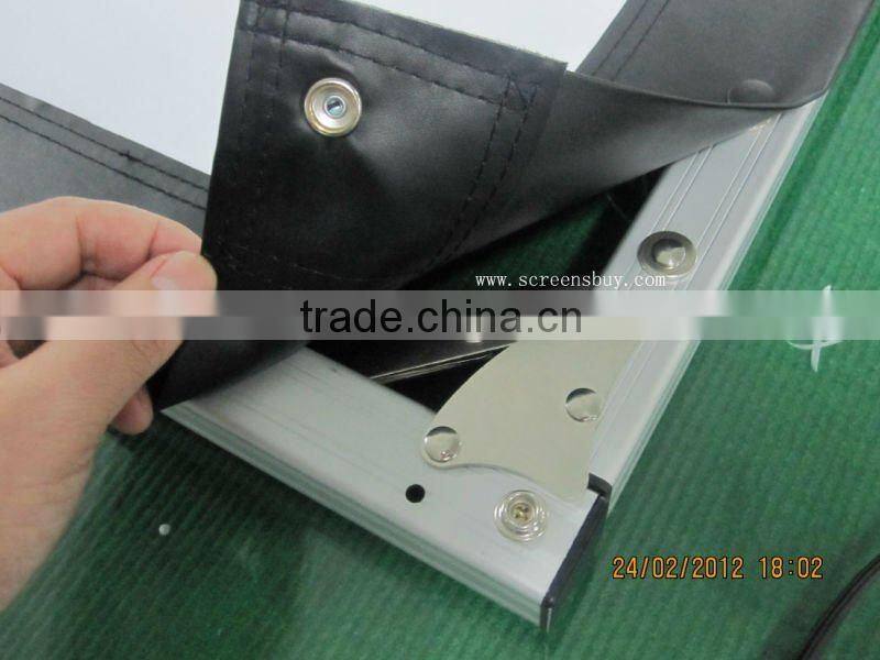 double tube for extra large fast fold screen/Fast portable screen