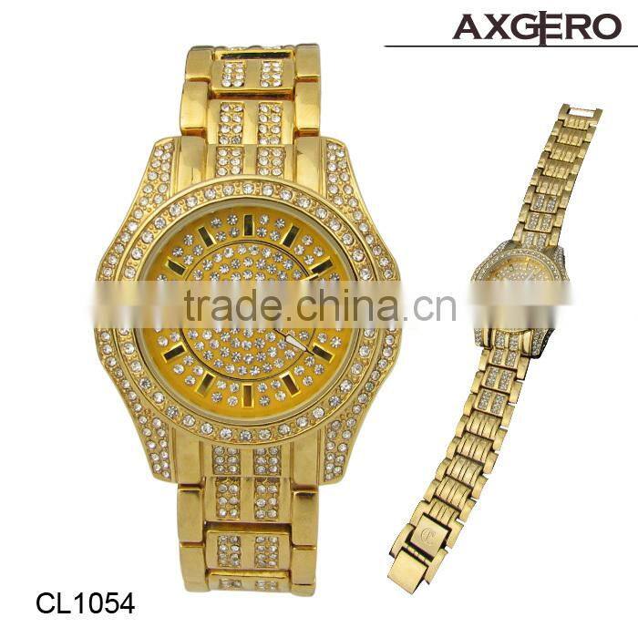 All jewellery diamond watch with crystal luxury watch royal diamond watches unisex