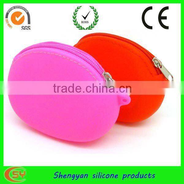silicone small coin sorter wallet