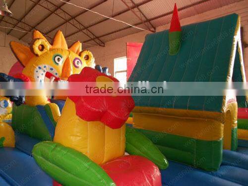 new Lion Paradise 5x8m small inflatable bouncer