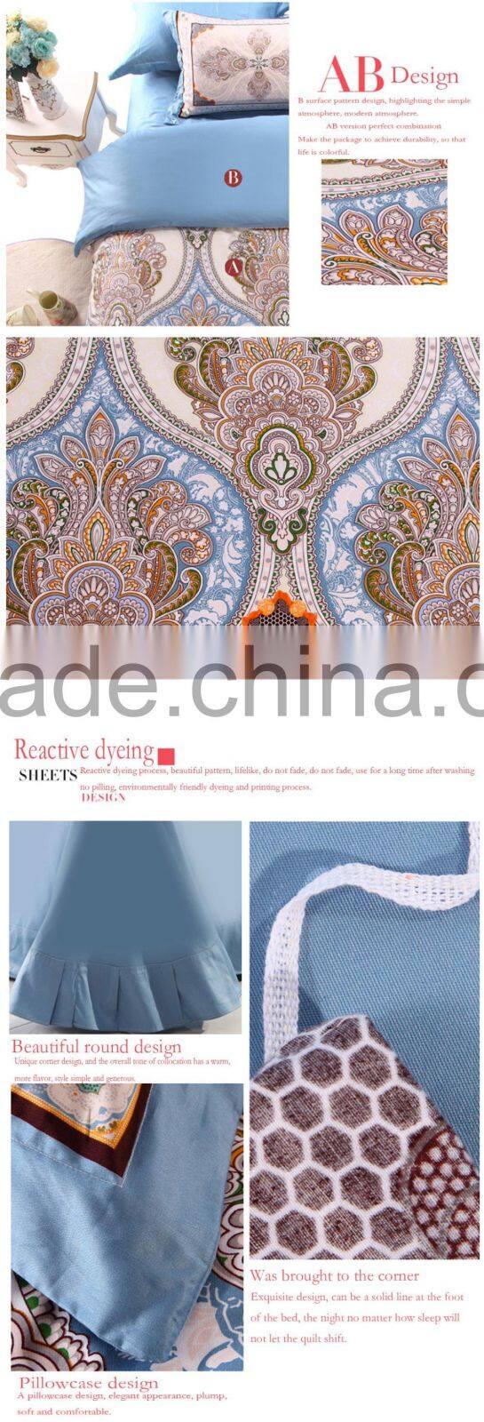 Hot selling luxurious comfortable to skin bedding set