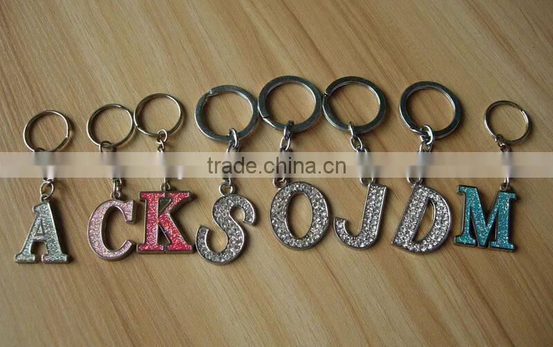 Promotional tourist custom glass cup/heart and lip pendant keyrings