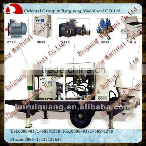 Hot selling the concrete pump car with reliable performance