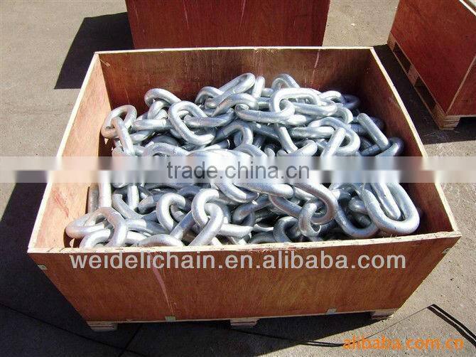 industrial link chain iron chain black