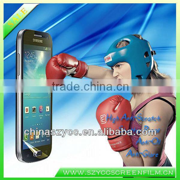 2013 Newest Ultrathinly Organic Explosion-proof Glass Screen Protector For Samsung Galaxy S4 mini(Accept PayPal)