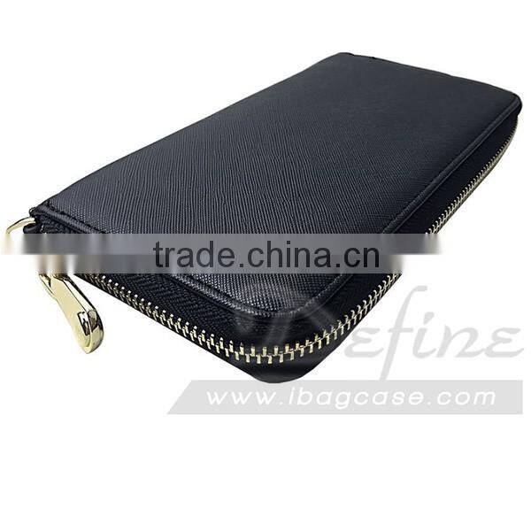 RFID Leather Wallet Promotion Blocking Credit Card Case RFID Wallet