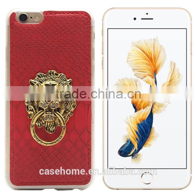 leather back case cover for ZTE ZMax 2 II Z958 Z955L Snake pattern phone case