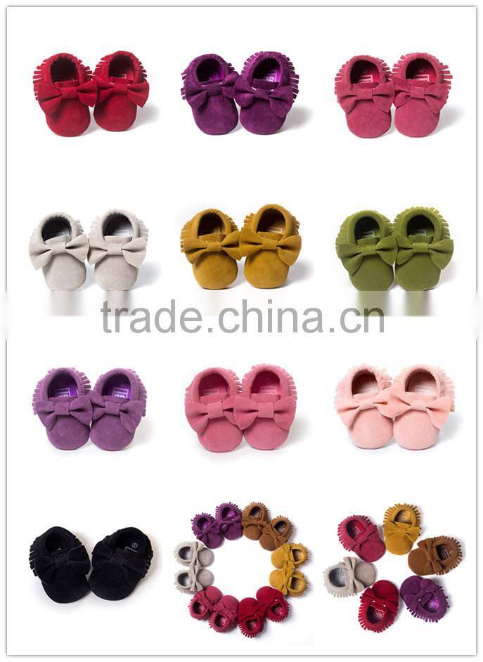 Many colors baby shoes girl Infant shoes soft sole learther baby sandal