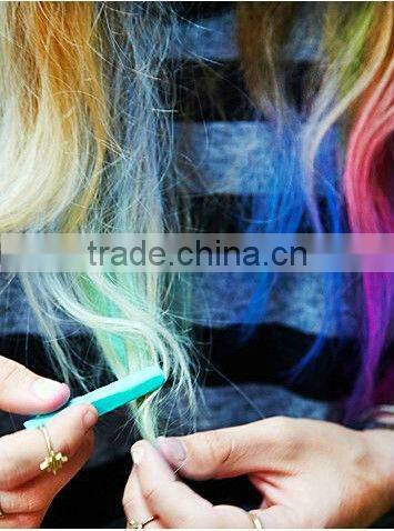 2013 china hot selling fashion colorful hair chalk 12/24 colors for sale