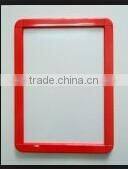 black aluminium snap frame, black clip frame