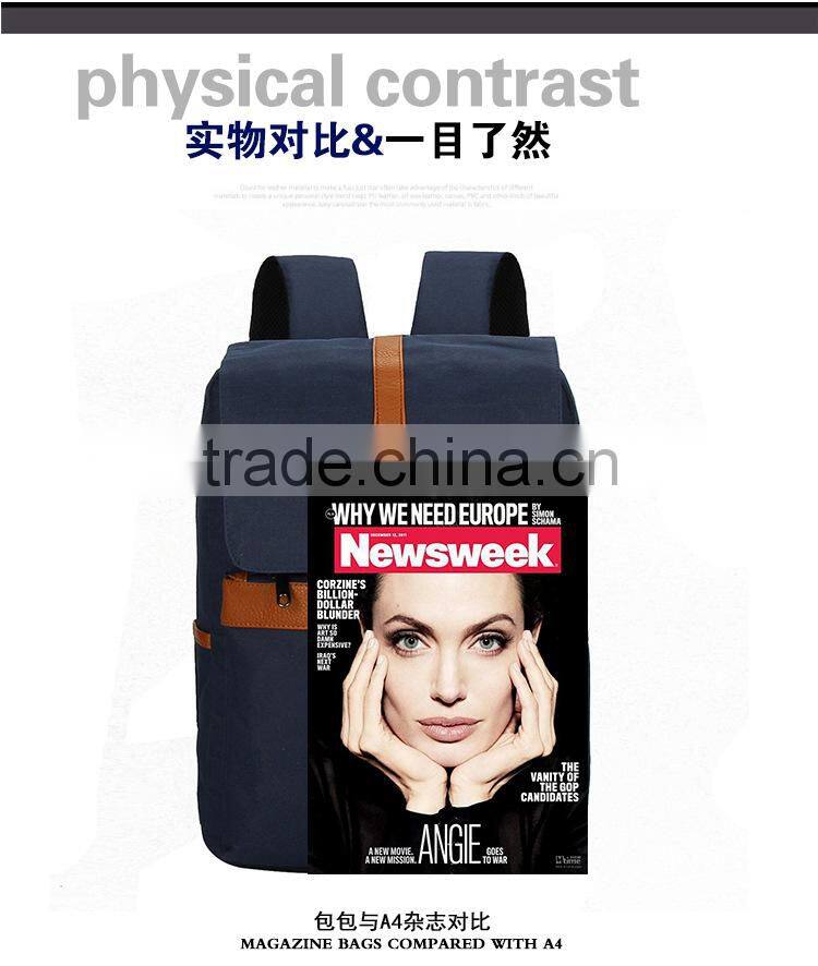 2014 korean nylon backpack teen backpack bag