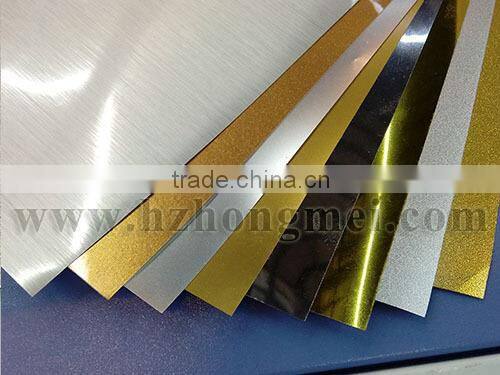 High quality PET placer silver and placer gold