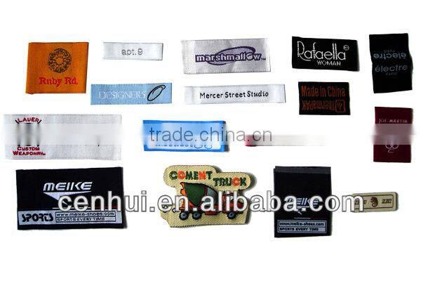 new style high quality custom woven label for clothing