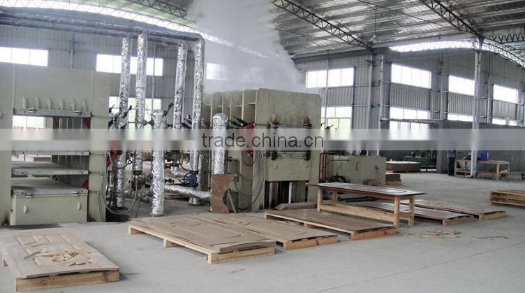 door skin hot press/molded door production line