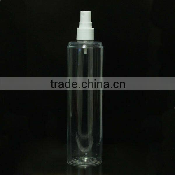 250ml cylinder sprayer bottle with overall cap