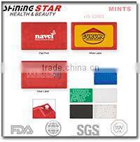 new design pepper Mints 170 pcs made by mark tin box up open