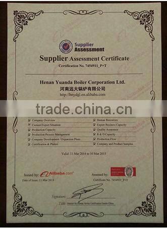 2 ton 4 ton coal fired low pollution hot water boiler