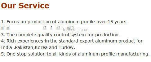 5052 H38 aluminum profile for led light bar