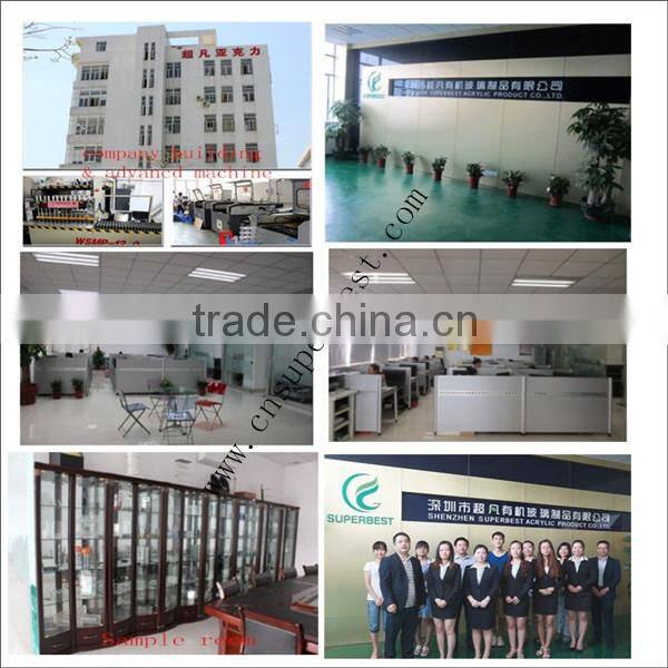 Promotional acrylic christmas trees for house decoration