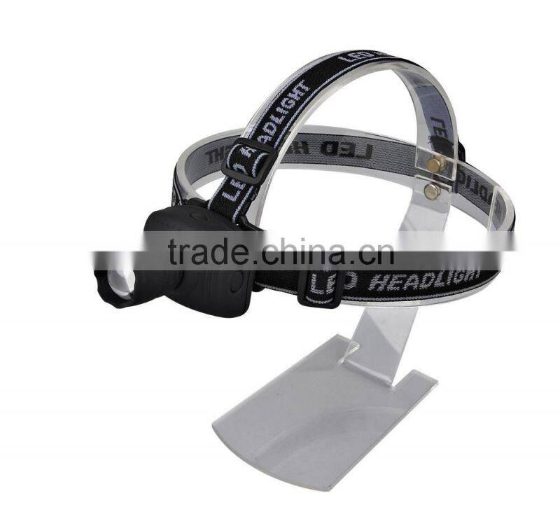 GS-6002 zoomable led head lamp with cre Q5 bulb