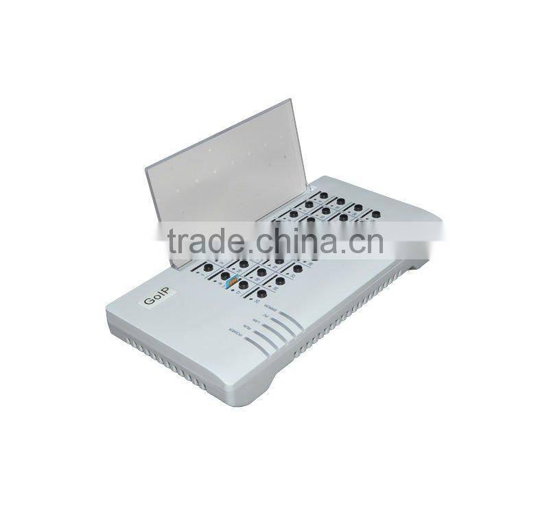 32 ports remote sim card controller,voice over ip call