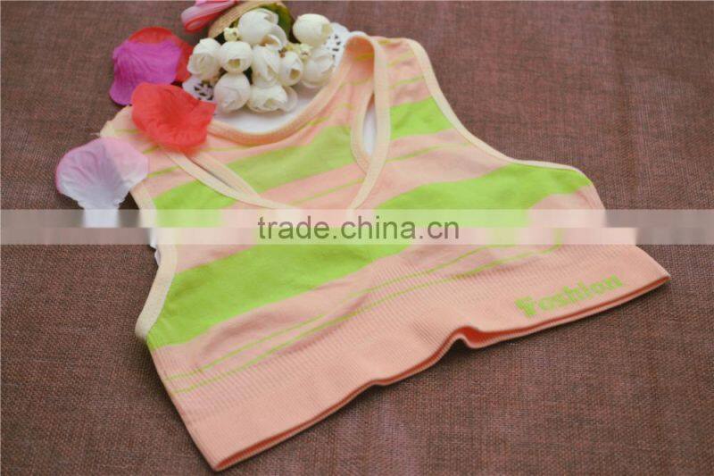 Sexy Seamless Sport Yoga Crop top young Children's Underwear