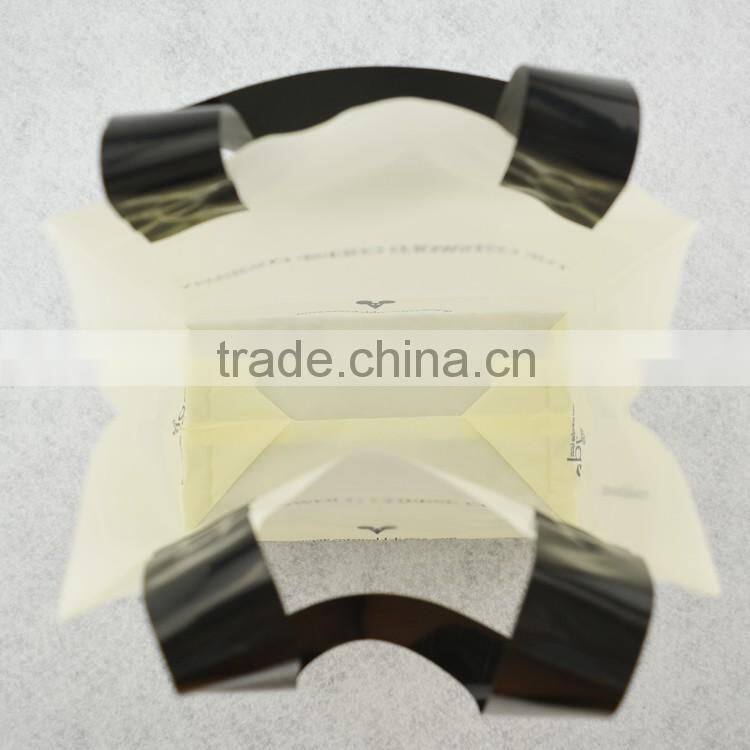 shenzhen reusable custom size side gusset stand up plastic bag with custom printing