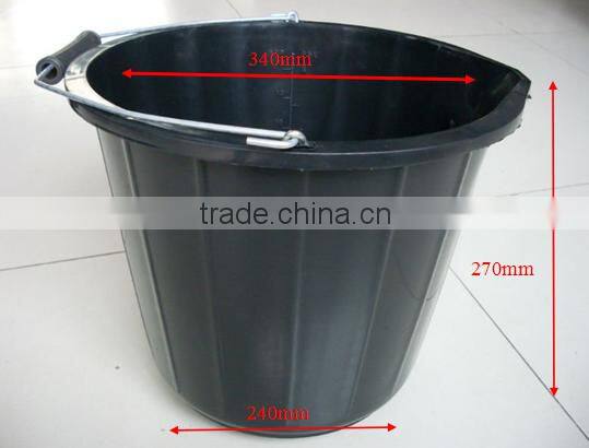 3 gallon plastic bucket for home bucket with handle