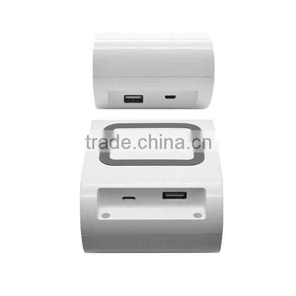 Portable 8000mah wireless charger power bank for iPhone 7