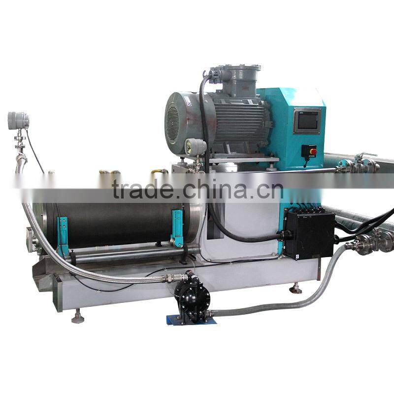 Horizontal Bead Mill for gravure printing inks